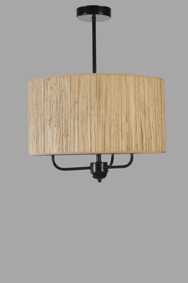 BAMBU 010 ABAJURLU  3 LÜ SARKIT AVİZE