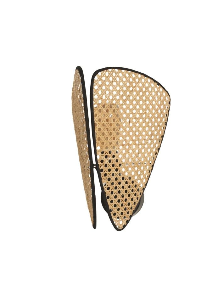 EGE 2 Lİ SİYAH RATTAN APLİK