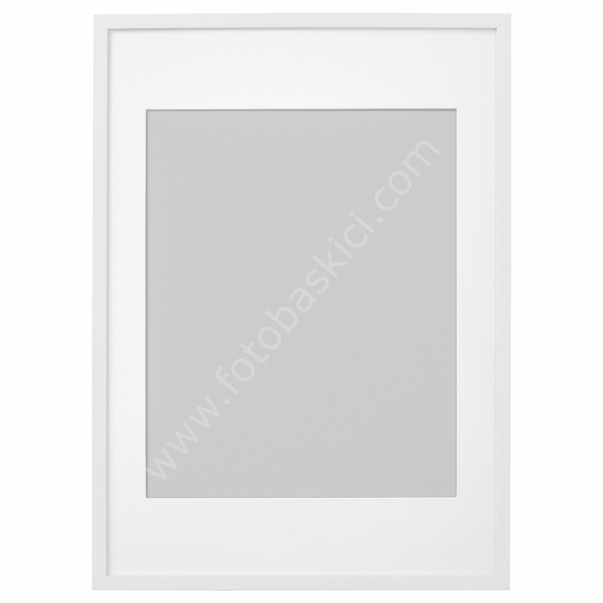 Ahşap Çerçeve Beyaz 50x70 cm RIBBA