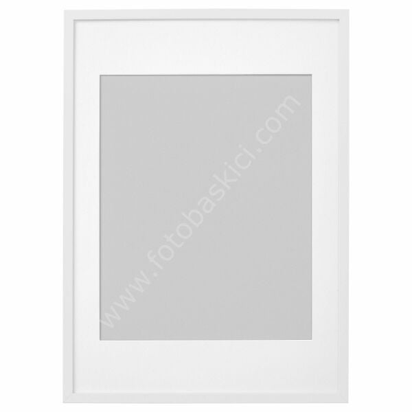 Ahşap Çerçeve Beyaz 50x70 cm RIBBA