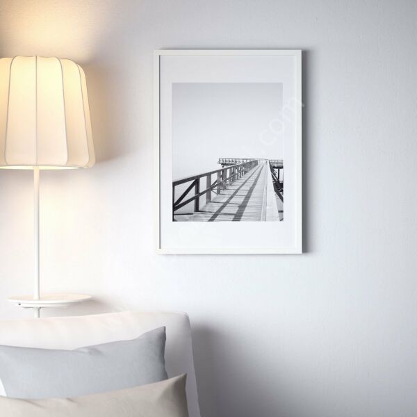 Ahşap Çerçeve Beyaz 50x70 cm RIBBA