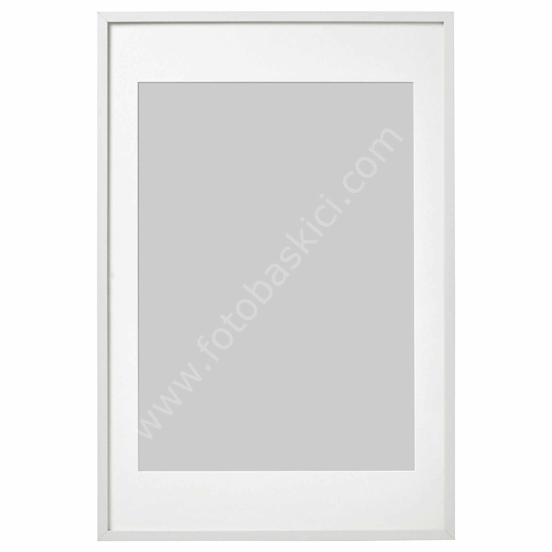Ahşap Çerçeve Beyaz 61x91 cm RIBBA