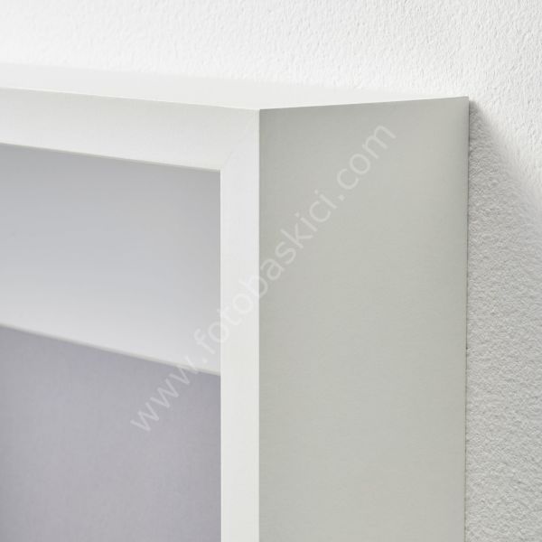 Ahşap Çerçeve Beyaz 50x50 cm SANNAHED