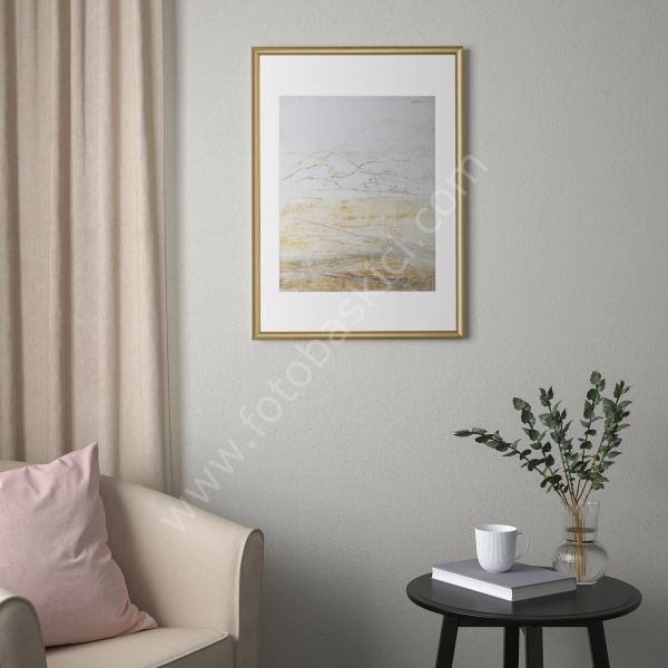 Altın Renk Çerçeve 50x70 cm SILVERHÖJDEN