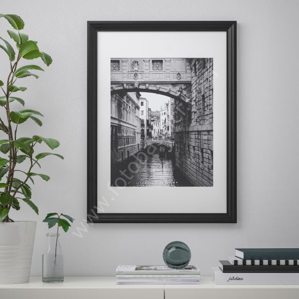 Ahşap Çerçeve Siyah 50x70 cm EDSBRUK