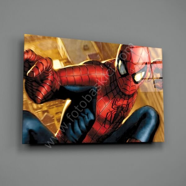 Örümcek Adam - Spider Man Cam Tablo
