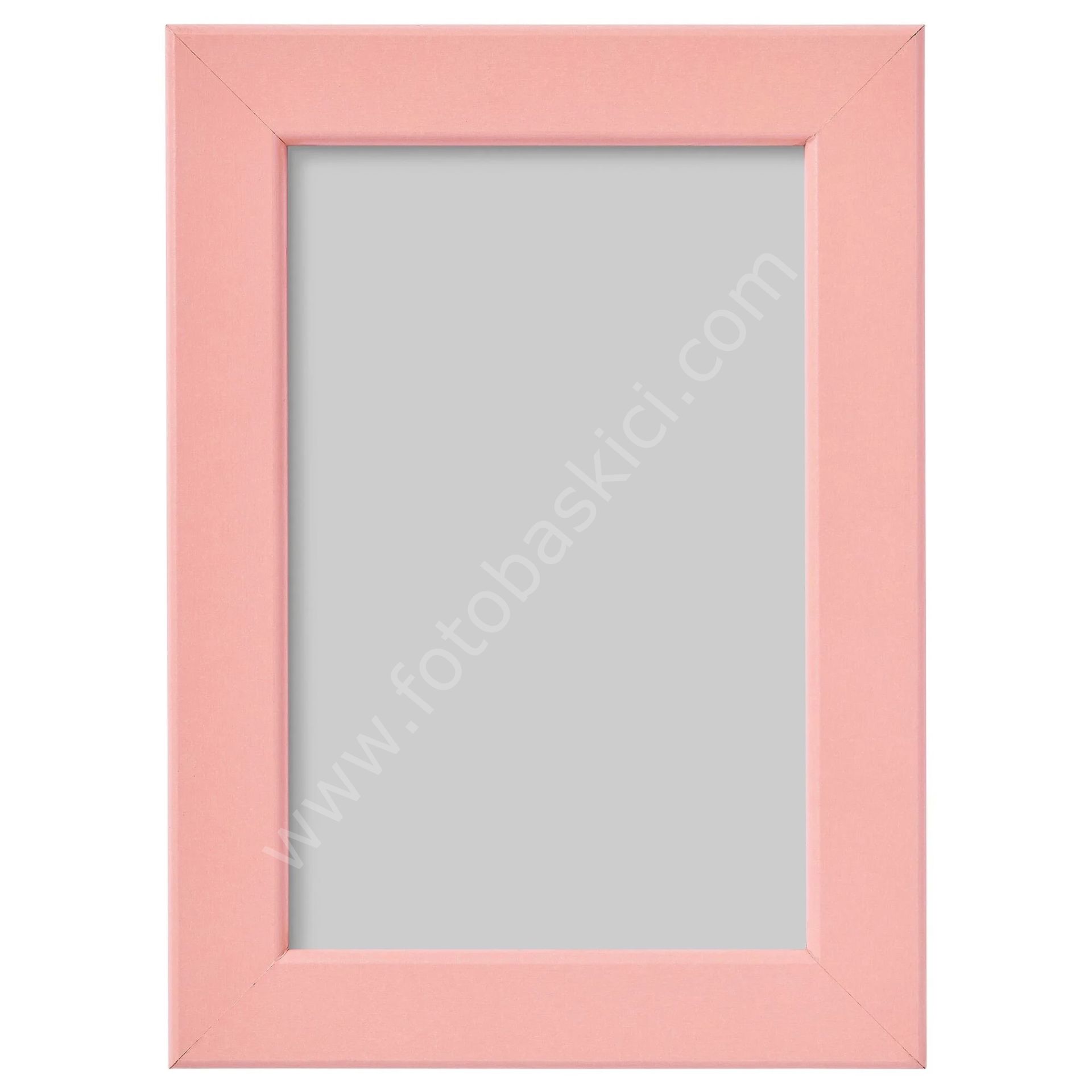 Ahşap Çerçeve Pembe 10x15 cm FISKBO
