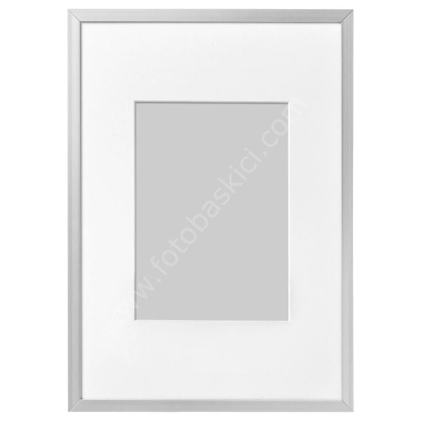 Alüminyum Çerçeve Gri 21x30 cm LOMVIKEN