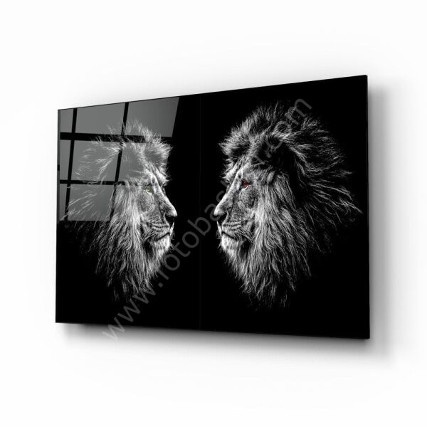 Aslan Cam Tablo No:5030