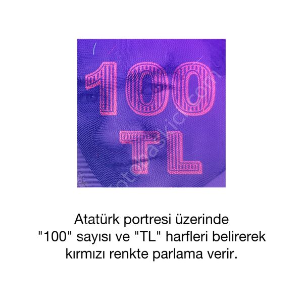 UV Mor Işıklı Sahte Para Feneri
