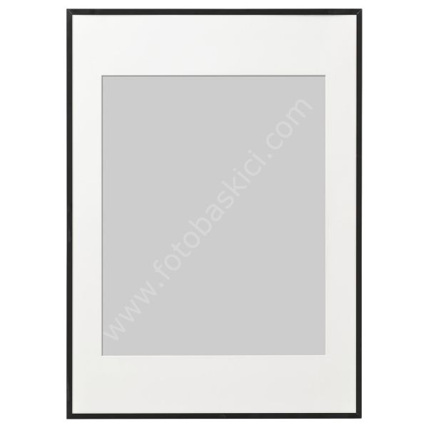 Alüminyum Çerçeve Siyah 50x70 cm LOMVIKEN