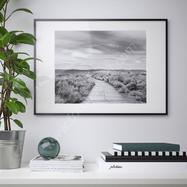 Alüminyum Çerçeve Siyah 50x70 cm LOMVIKEN
