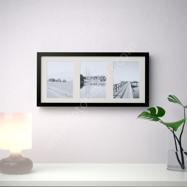 Ahşap Çerçeve Siyah 50x23 cm RIBBA