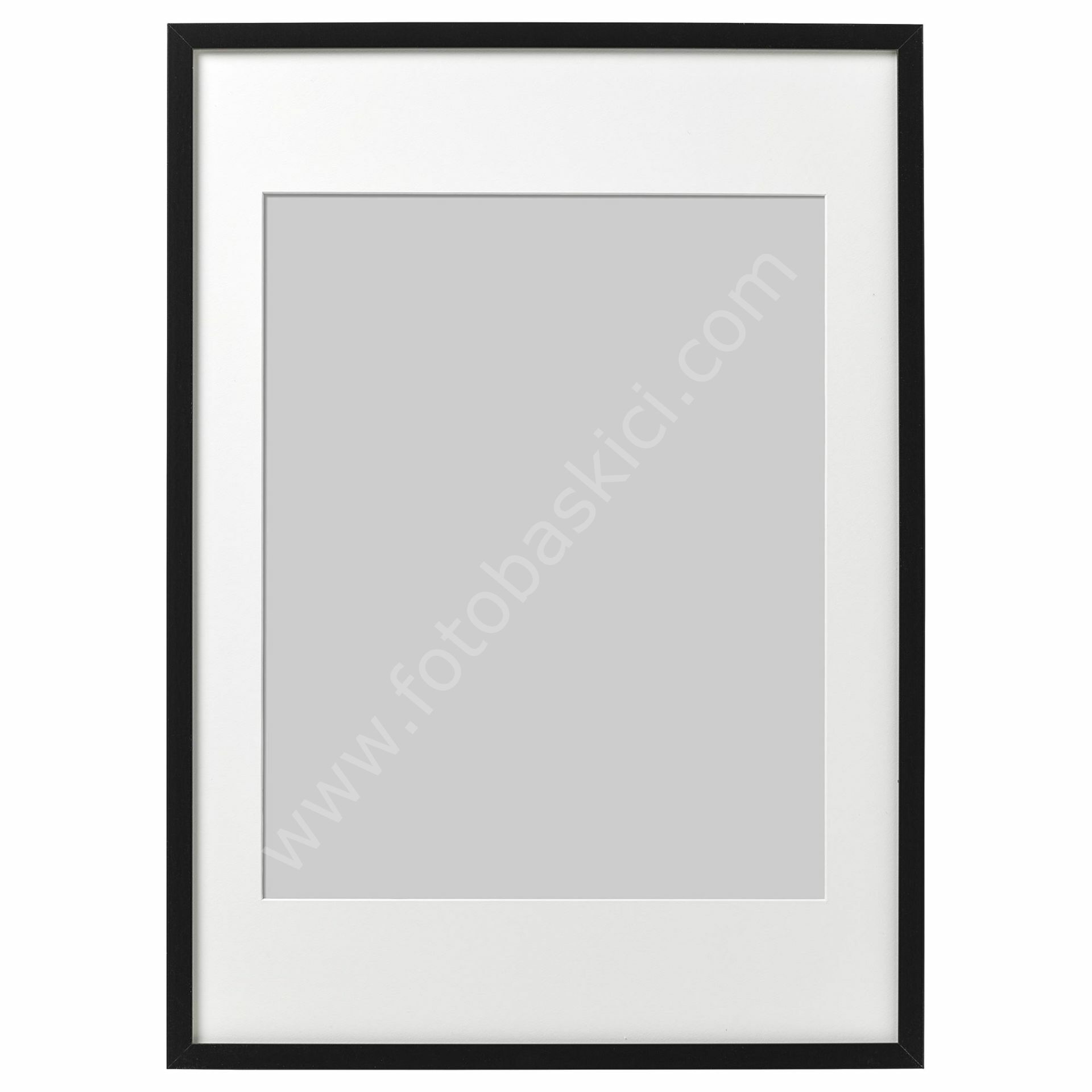 Ahşap Çerçeve Siyah 50x70 cm RIBBA