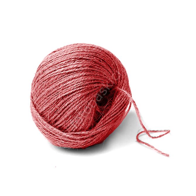 Kırmızı Jüt İp 100 gr