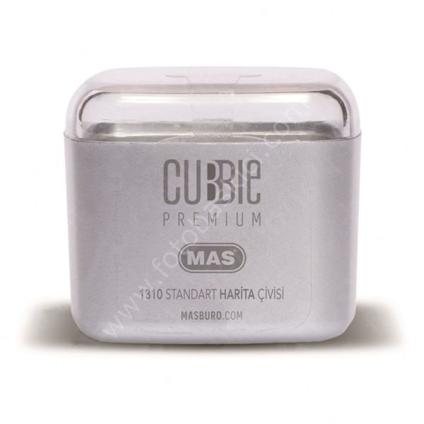 MAS Cubbie Premium Standart Harita Çivisi Kutulu