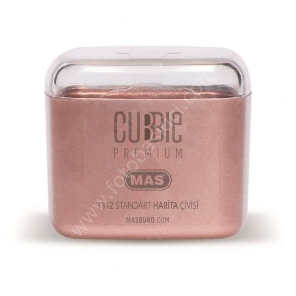 MAS Cubbie Premium Standart Harita Çivisi Kutulu