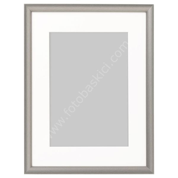 Gri Çerçeve Lame 30x40 cm SILVERHÖJDEN