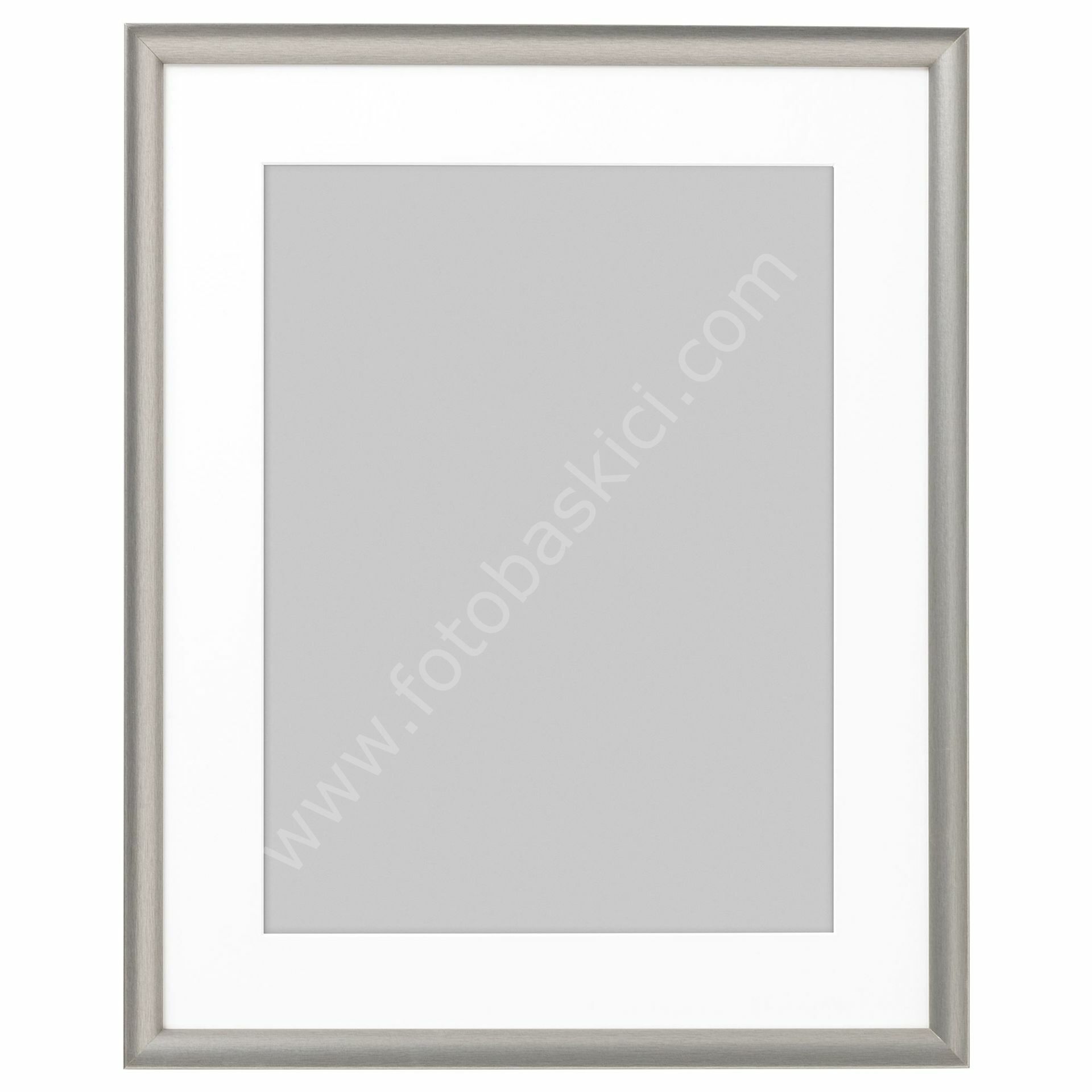 Gri Çerçeve Lame 40x50 cm SILVERHÖJDEN