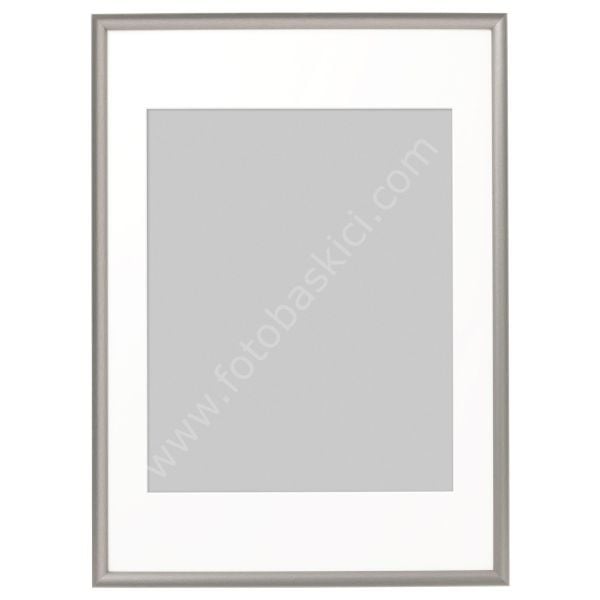 Gri Çerçeve Lame 50x70 cm SILVERHÖJDEN