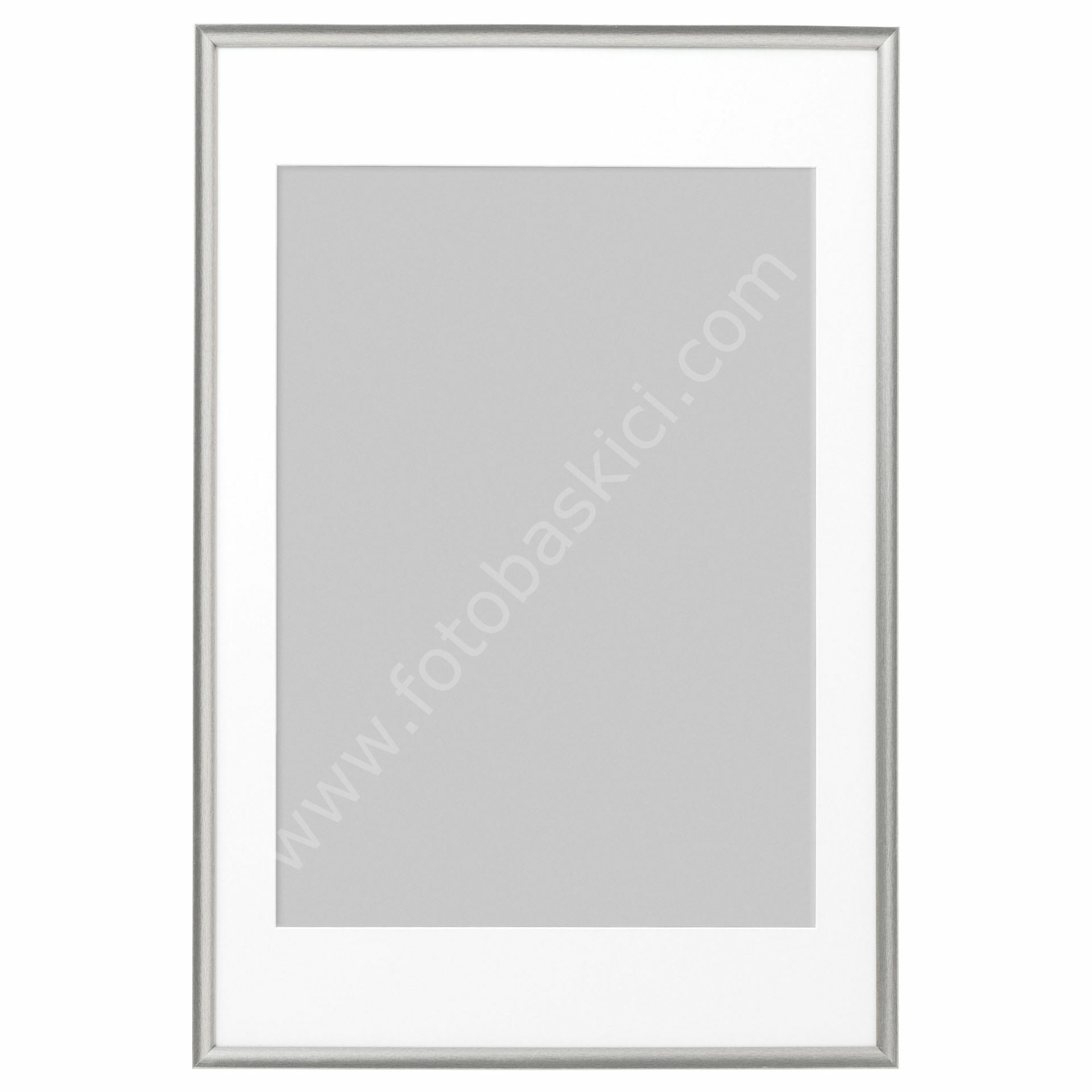 Gri Çerçeve Lame 61x91 cm SILVERHÖJDEN