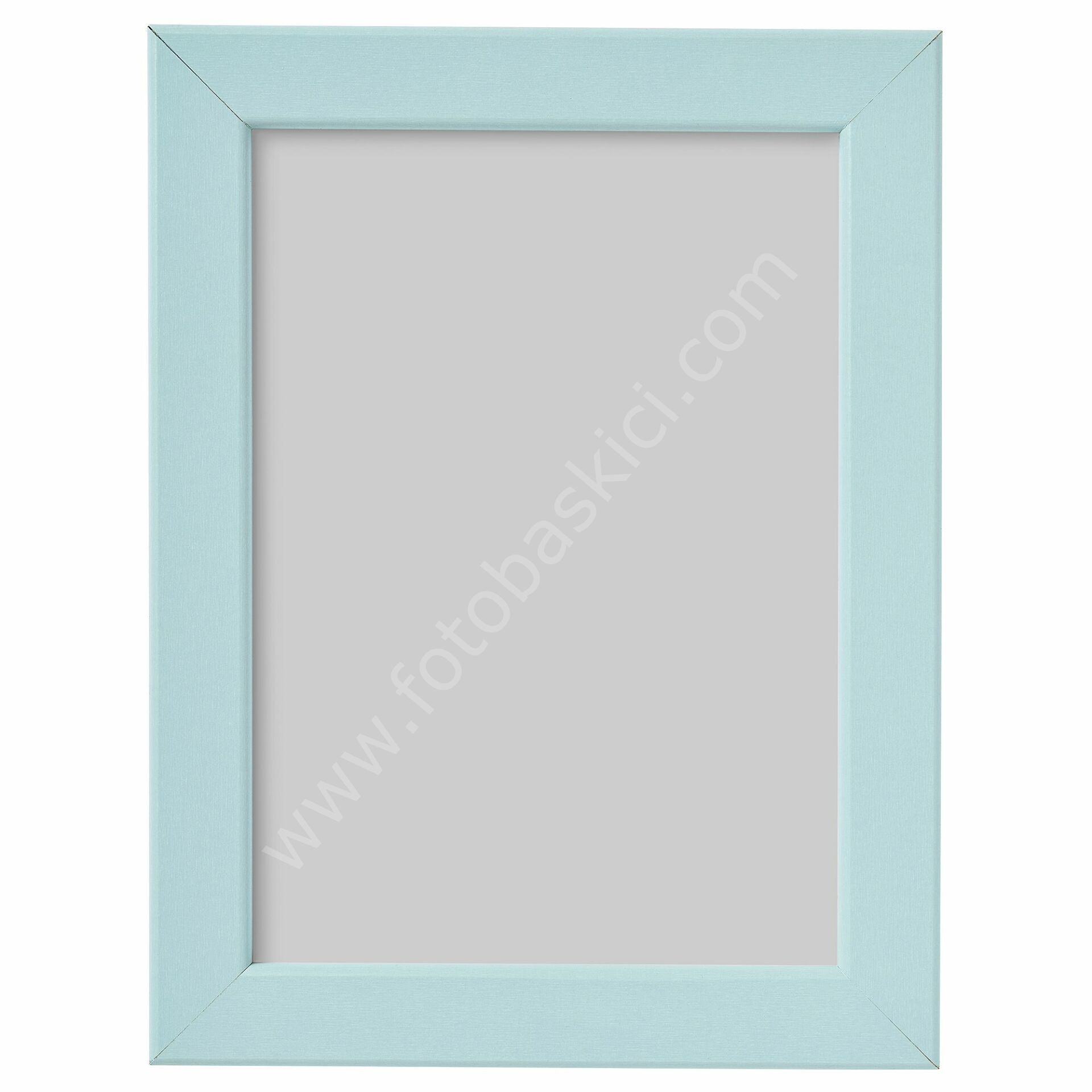 Ahşap Çerçeve Açık Mavi 13x18 cm FISKBO