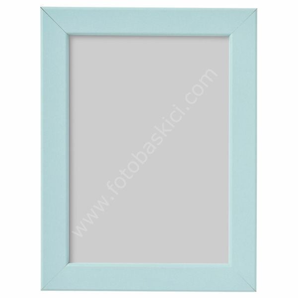 Ahşap Çerçeve Açık Mavi 13x18 cm FISKBO