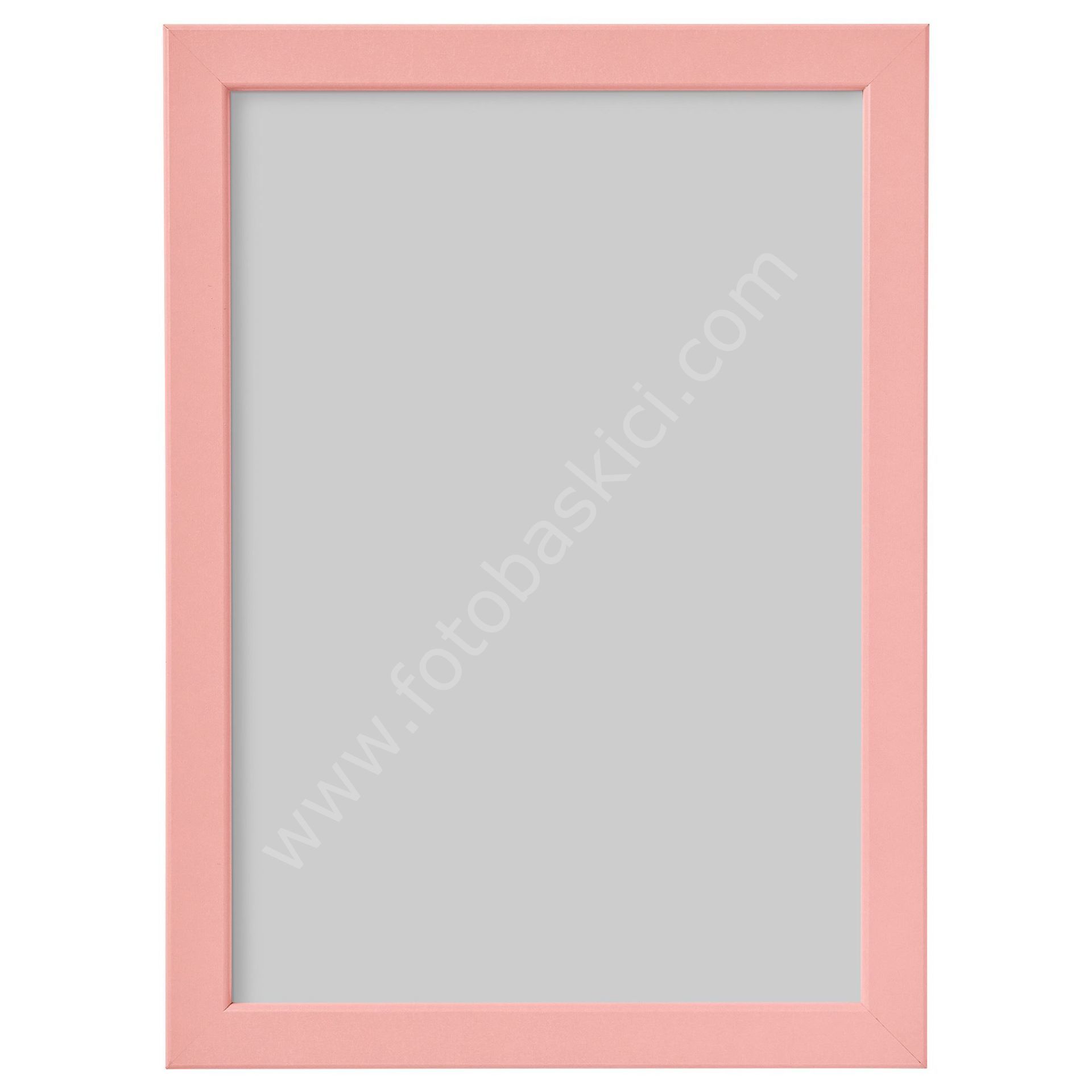 Ahşap Çerçeve Pembe 21x30 cm FISKBO