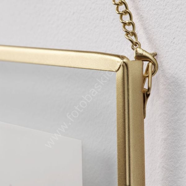 Altın Renk Çerçeve 16x16 cm LERBODA