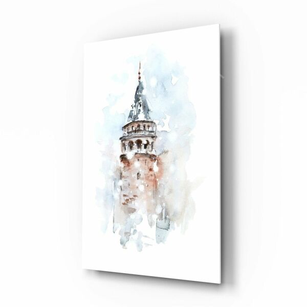 Galata Kulesi Cam Tablo