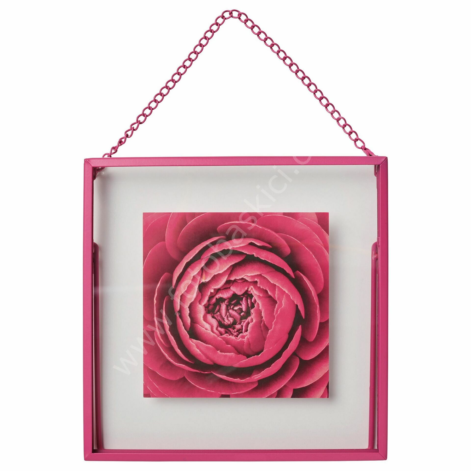 Pembe Renk Çerçeve 16x16 cm