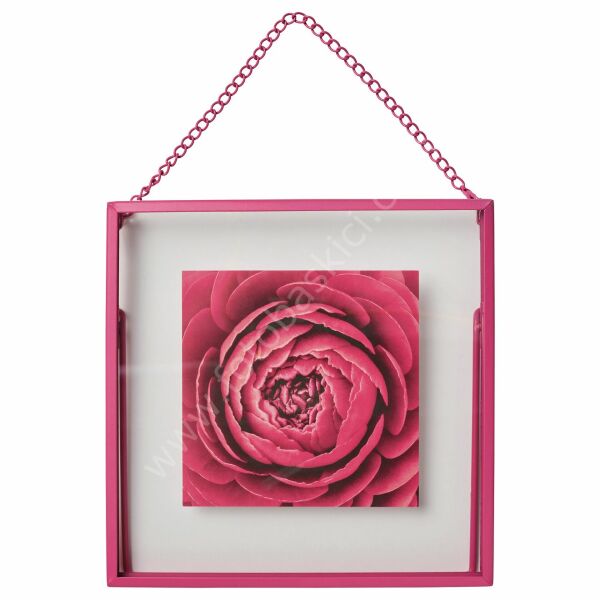 Pembe Renk Çerçeve 16x16 cm