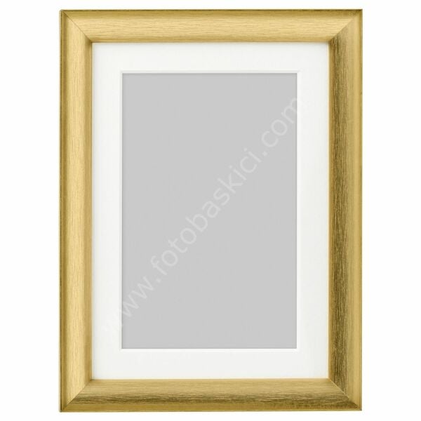Altın Renk Çerçeve 13x18 cm SILVERHÖJDEN