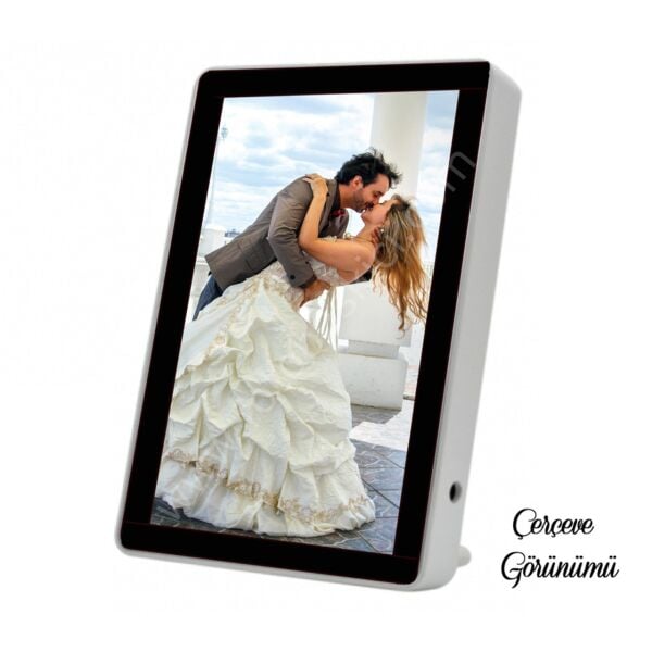 Sihirli Led Ayna Fotoğraf Çerçevesi 17x22 cm