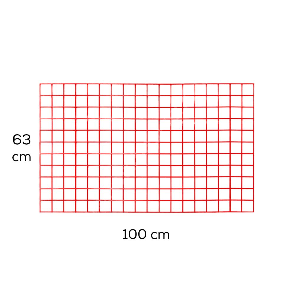 Metal Anı Çerçevesi 63x100 cm (Kırmızı)