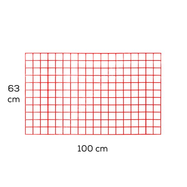 Metal Anı Çerçevesi 63x100 cm (Kırmızı)