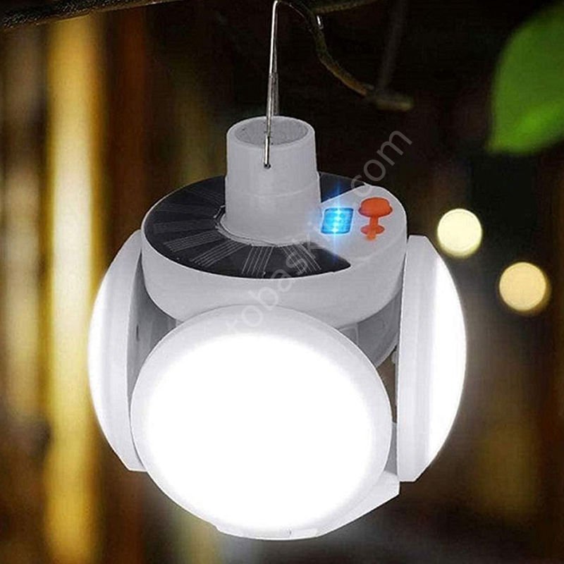 Solar Katlanır Solar Led Işık 190 Lümen