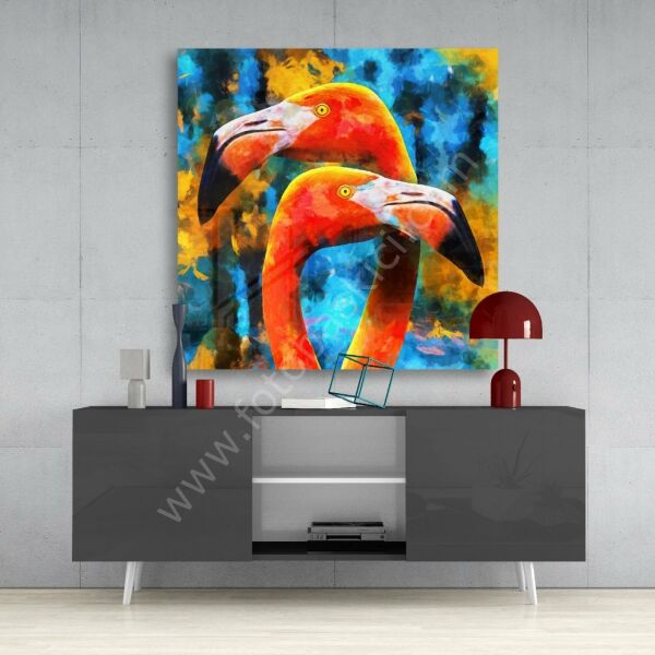 Flamingolar Cam Tablo