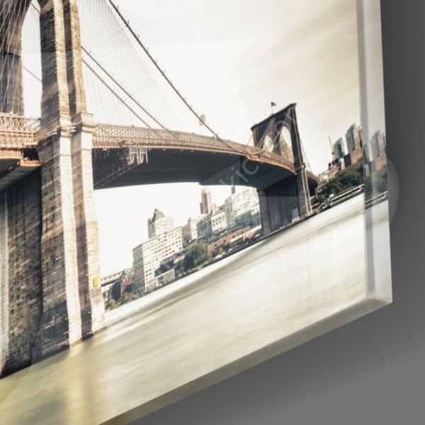Brooklyn Köprüsü Cam Tablo