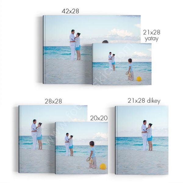 20x20 cm Kare Fotokitap