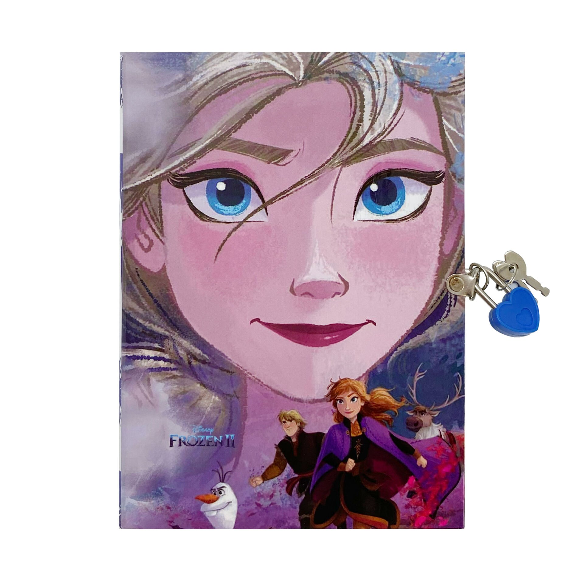 Disney Frozen II Kilitli Kız Çocuk Günlük Anı Defteri