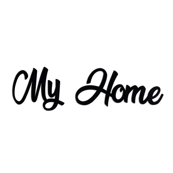 ''My Home'' Yapışkanlı Sök Tak Duvar Yazısı