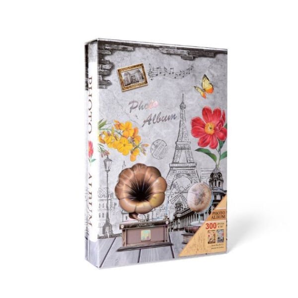 Memory Fotoğraf Albümü Gri 300'lük 10x15