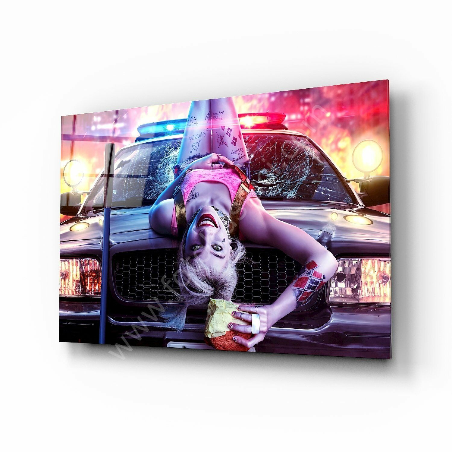 Harley Quinn Cam Tablo No:6048