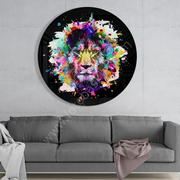Aslan Cam Tablo No:1082