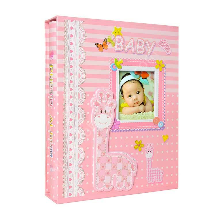 Bebek Fotoğraf Albümü Pembe 100’lük 15x21 cm