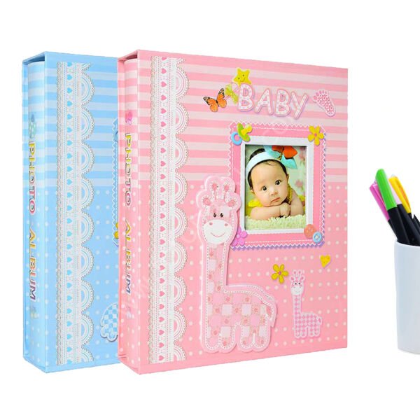 Bebek Fotoğraf Albümü Pembe 100’lük 15x21 cm