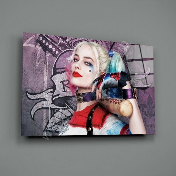 Harley Quinn Cam Tablo No:6062