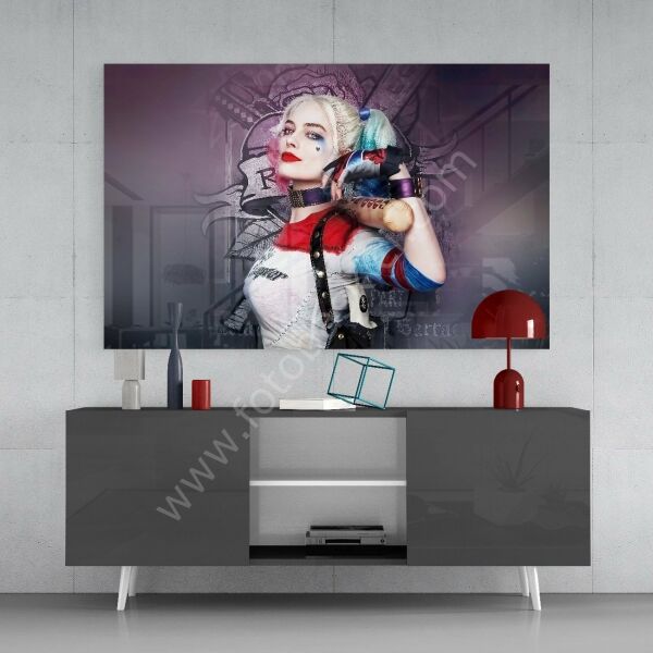 Harley Quinn Cam Tablo No:6063