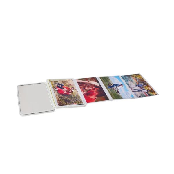 Makyaj Aynalı Cep Albümü Altın 8x13 cm